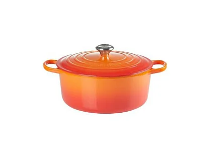 Le Creuset Signature Roaster round 28cm oven red (21177280902430)
