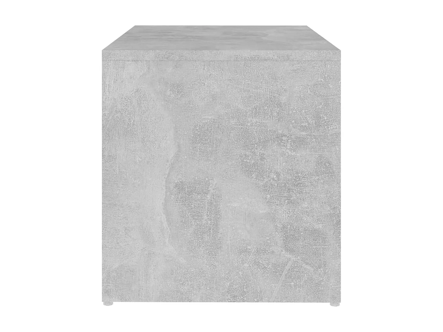 Bijzettafel 59x36x38 cm bewerkt hout betongrijs