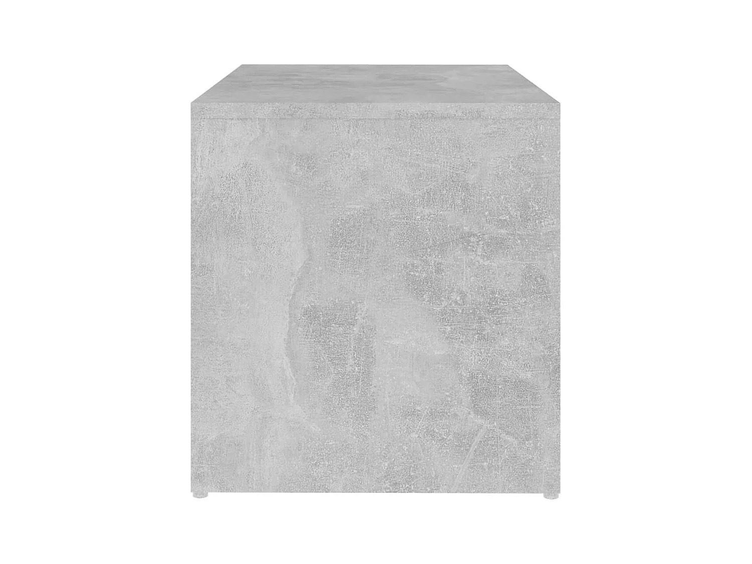 Table d'appoint Gris béton 59x36x38 cm Aggloméré