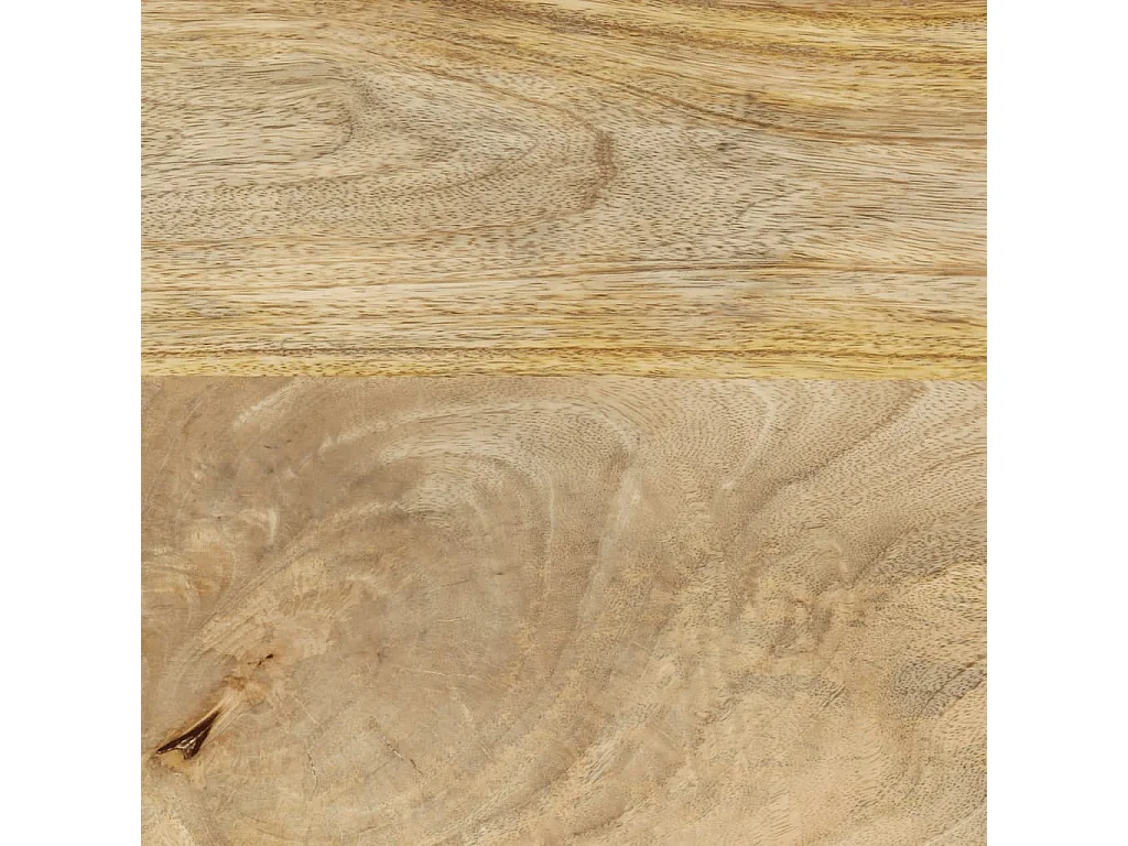 Wandtafel 110x30x75 cm massief gebleekt mangohout
