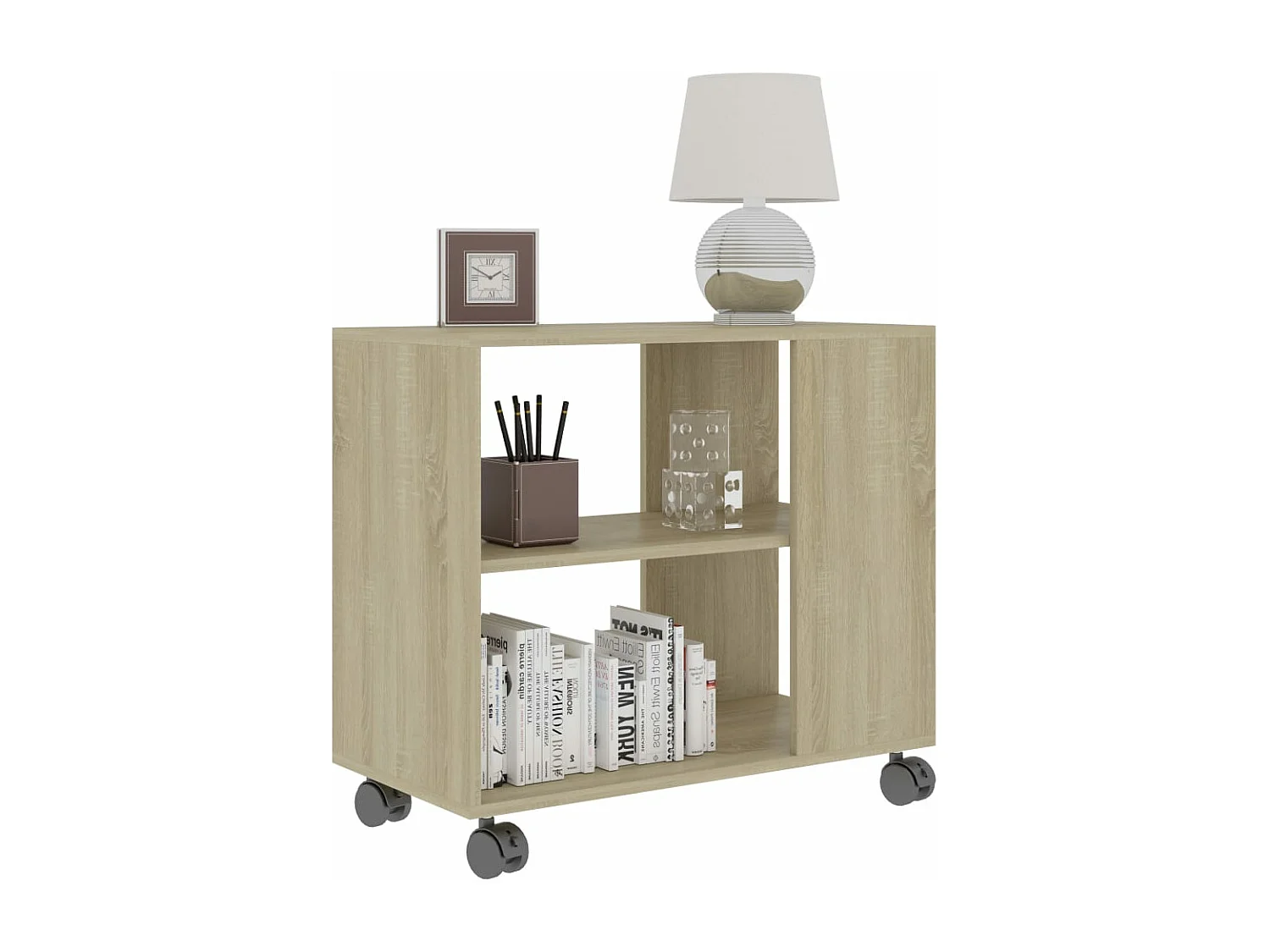 Table d'appoint Chêne sonoma 70x35x55 cm Bois d'ingénierie