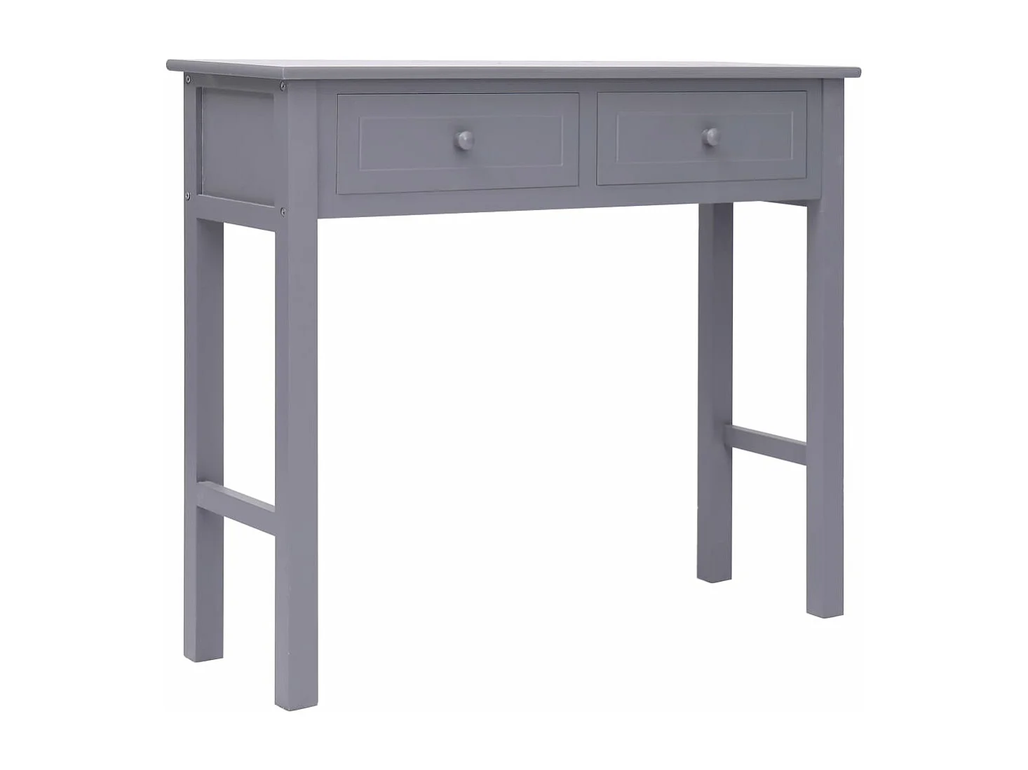 Table console Gris 90 x 30 x 77 cm Bois