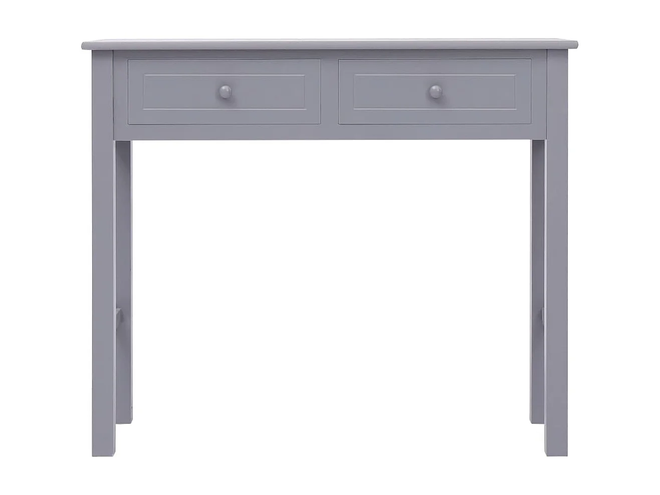 Table console Gris 90 x 30 x 77 cm Bois