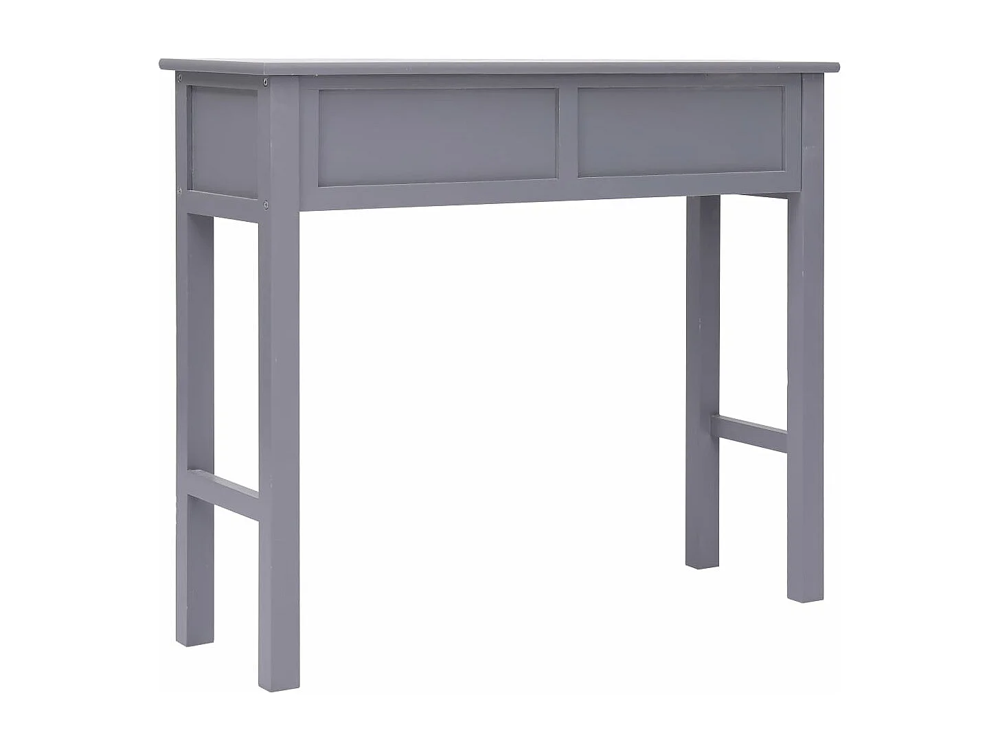 Table console Gris 90 x 30 x 77 cm Bois