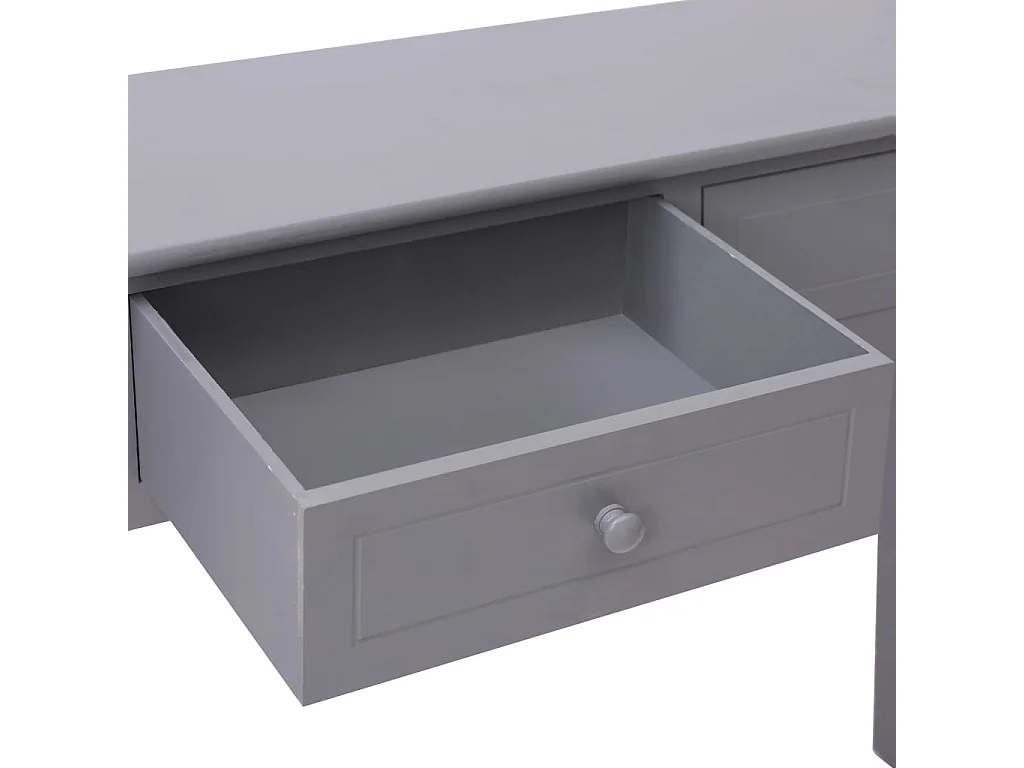 Table console Gris 90 x 30 x 77 cm Bois