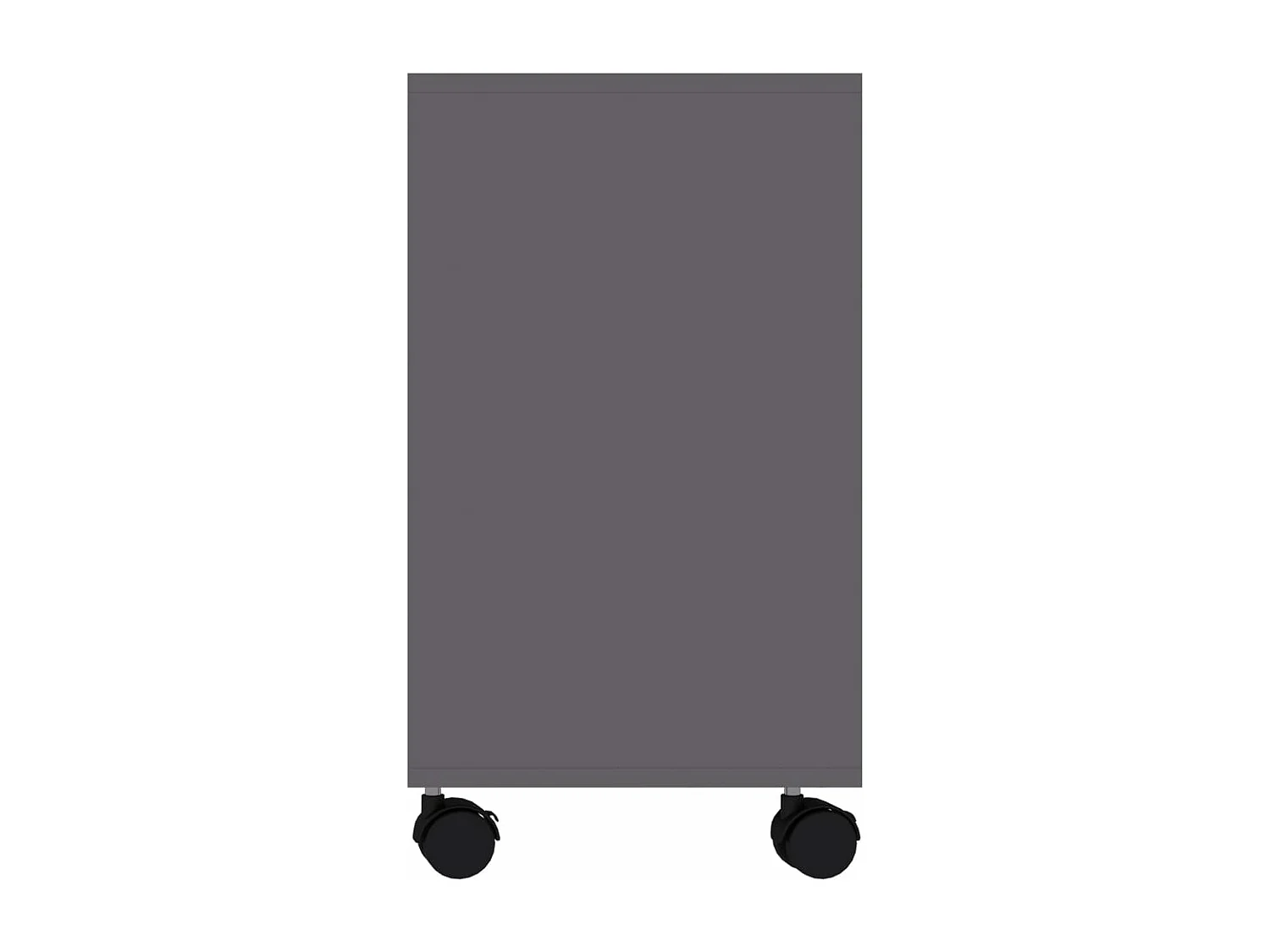 Table d'appoint Gris 70x35x55 cm Bois d'ingénierie