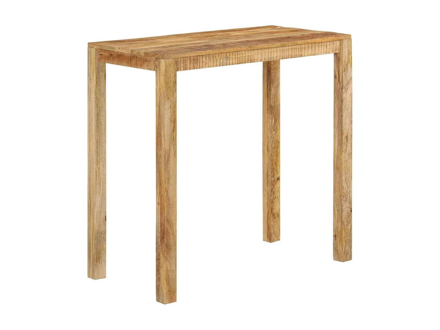 Table de bar 112x55x108 cm Bois de manguier massif