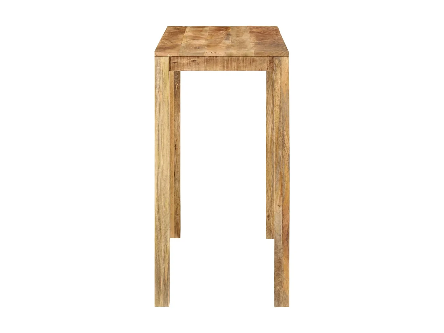 Bartafel 112x55x108 cm massief mangohout