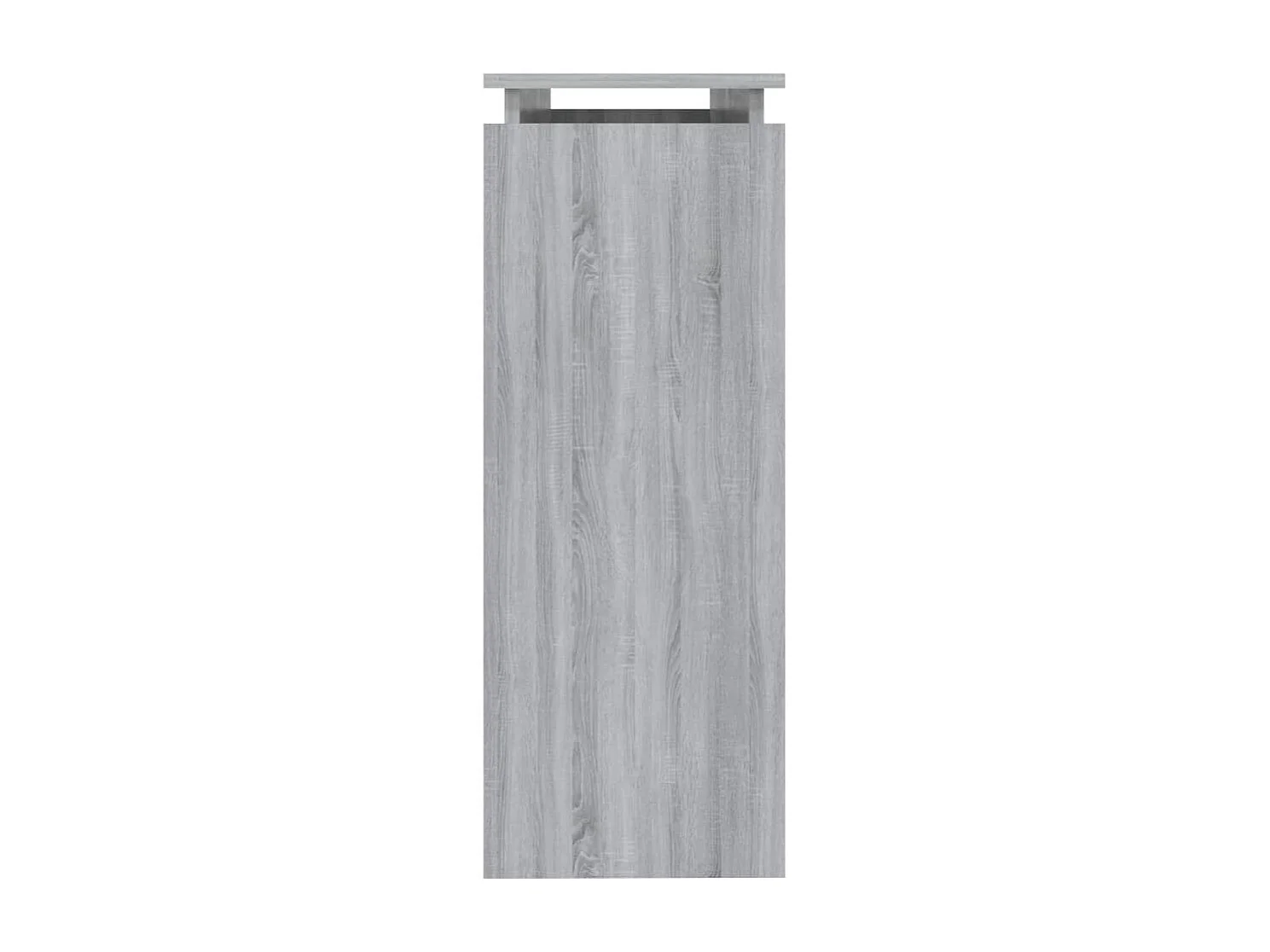 Wandtafel 102x30x80 cm bewerkt hout grijs sonoma eikenkleurig