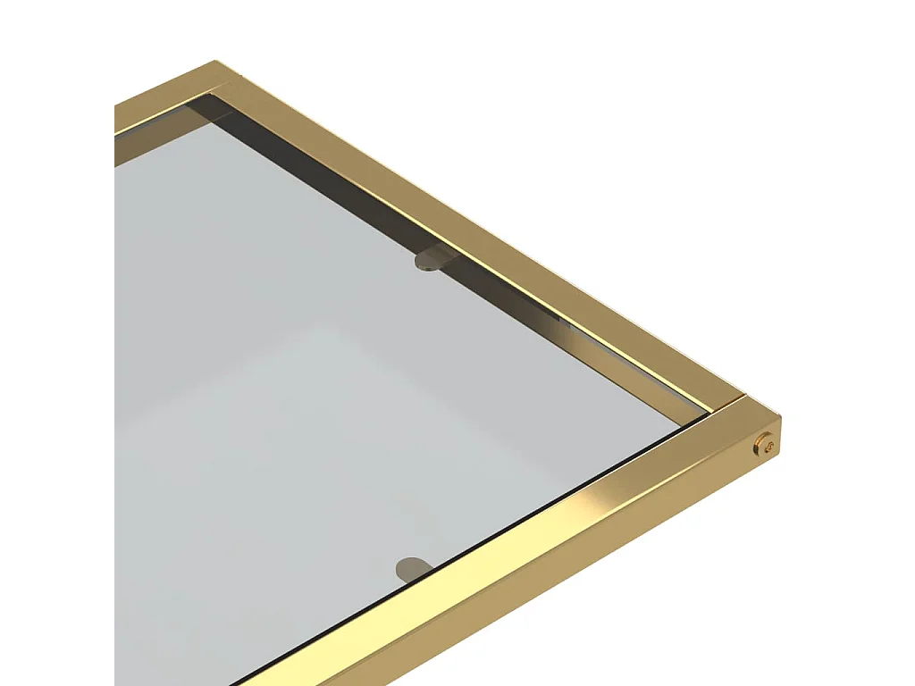 Table d'appoint pour ordinateur Noir 50x35x65 cm Verre trempé