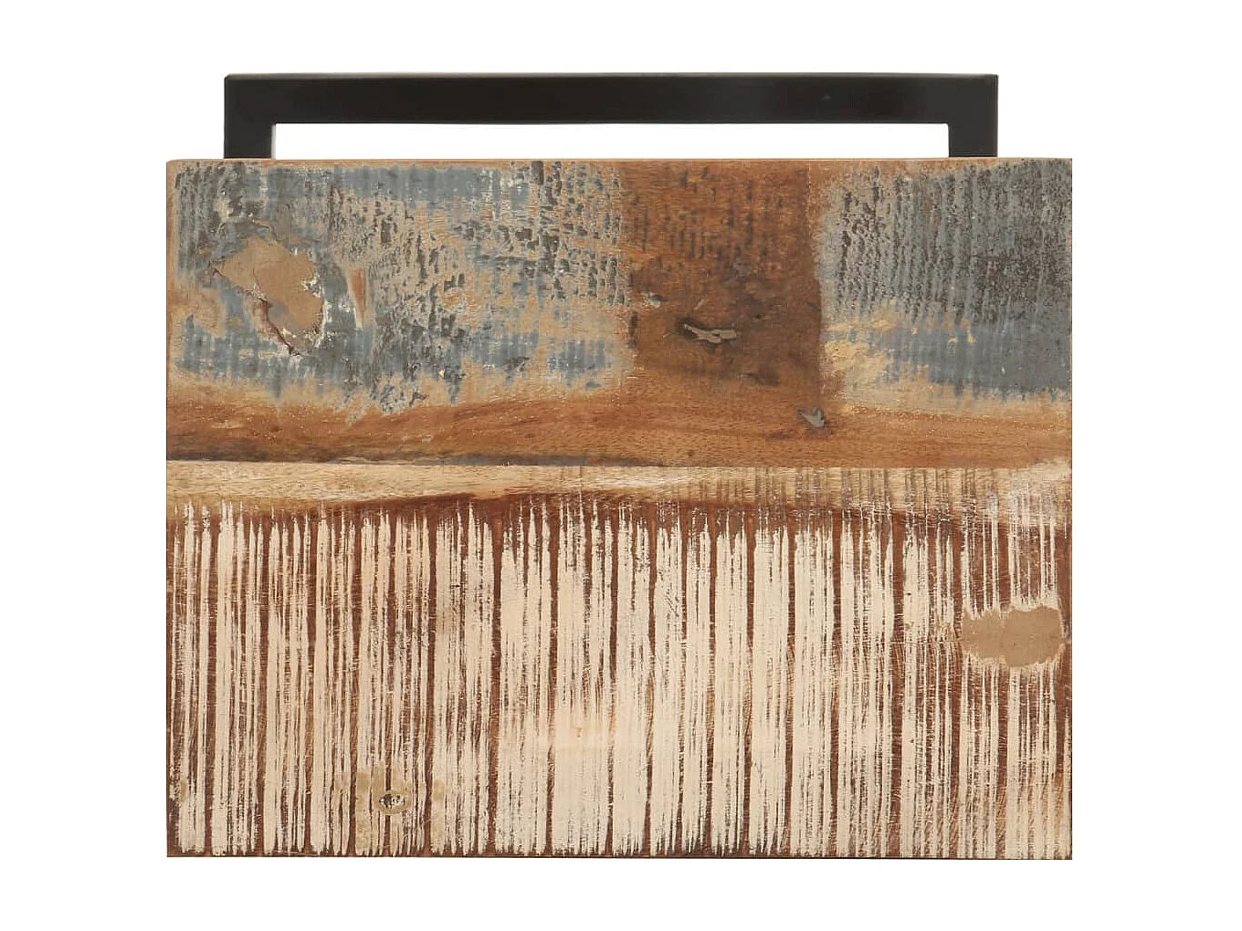 Tables d'appoint 2 pièces 31,5x24,5x64,5 cm Bois de récupération