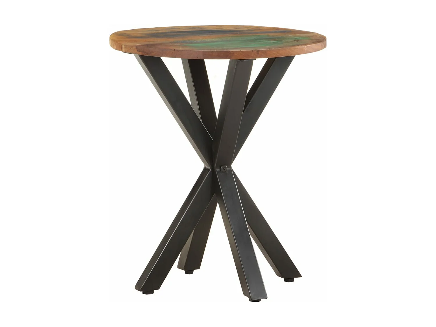 Table d'appoint 48x48x56 cm Bois de récupération massif