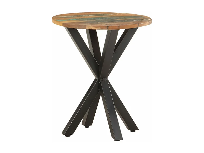 Table d'appoint 48x48x56 cm Bois de récupération massif