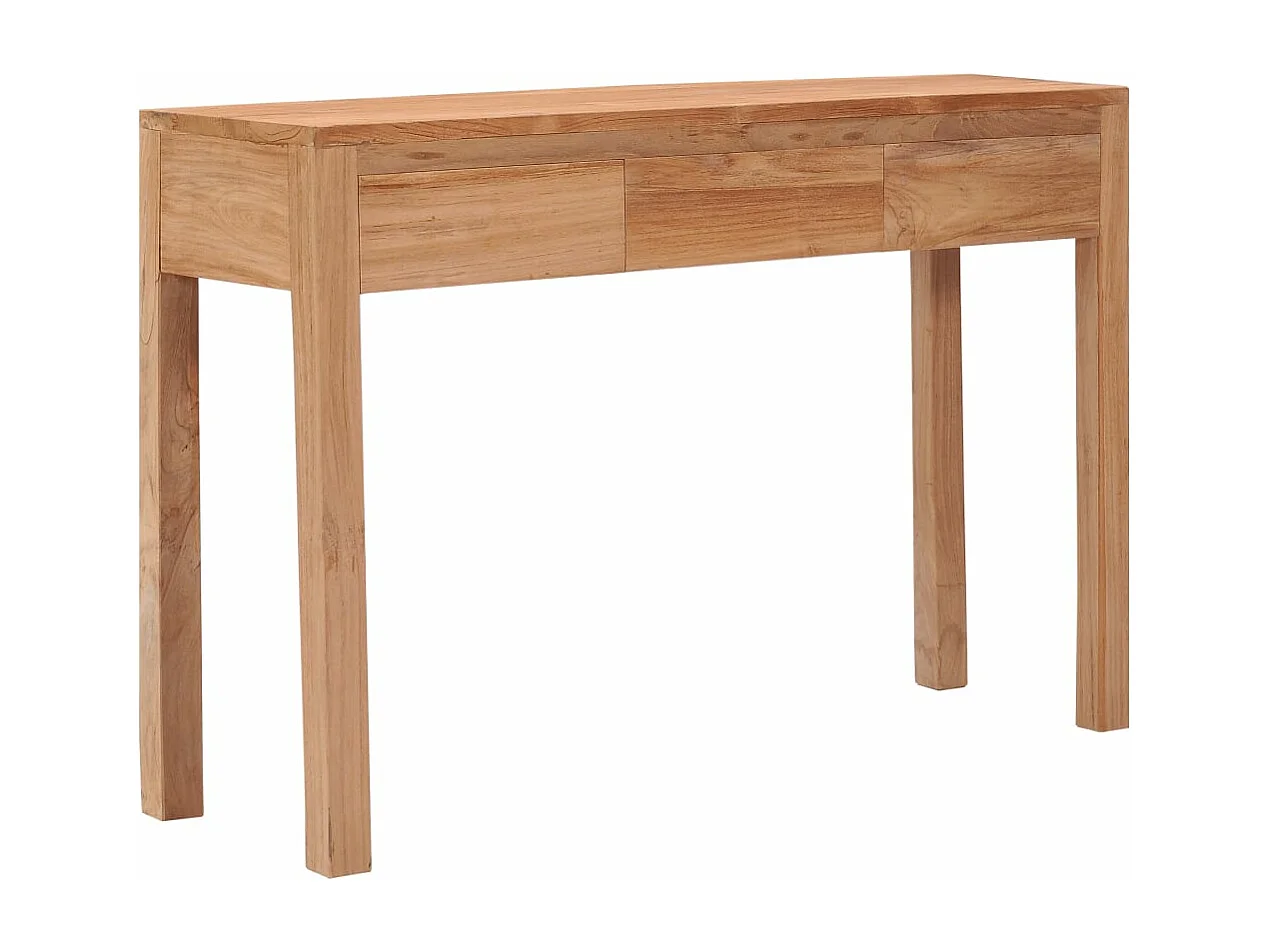 Table console 110x35x75 cm Bois de teck solide