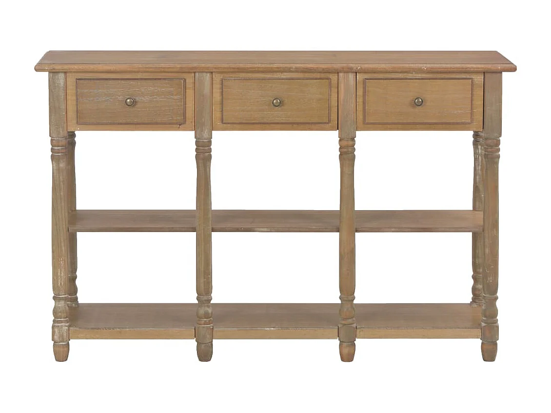 Mesa consola 110x30x76 cm derivados de madeira