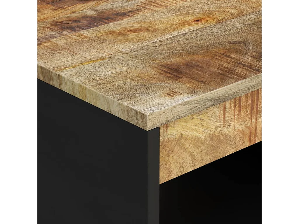 Table basse 55x50x40 cm bois de manguier massif
