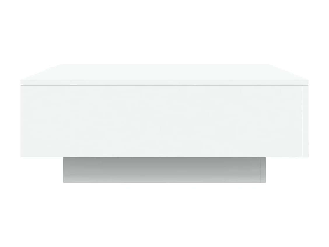 Salontafel 80x80x31 cm spaanplaat wit