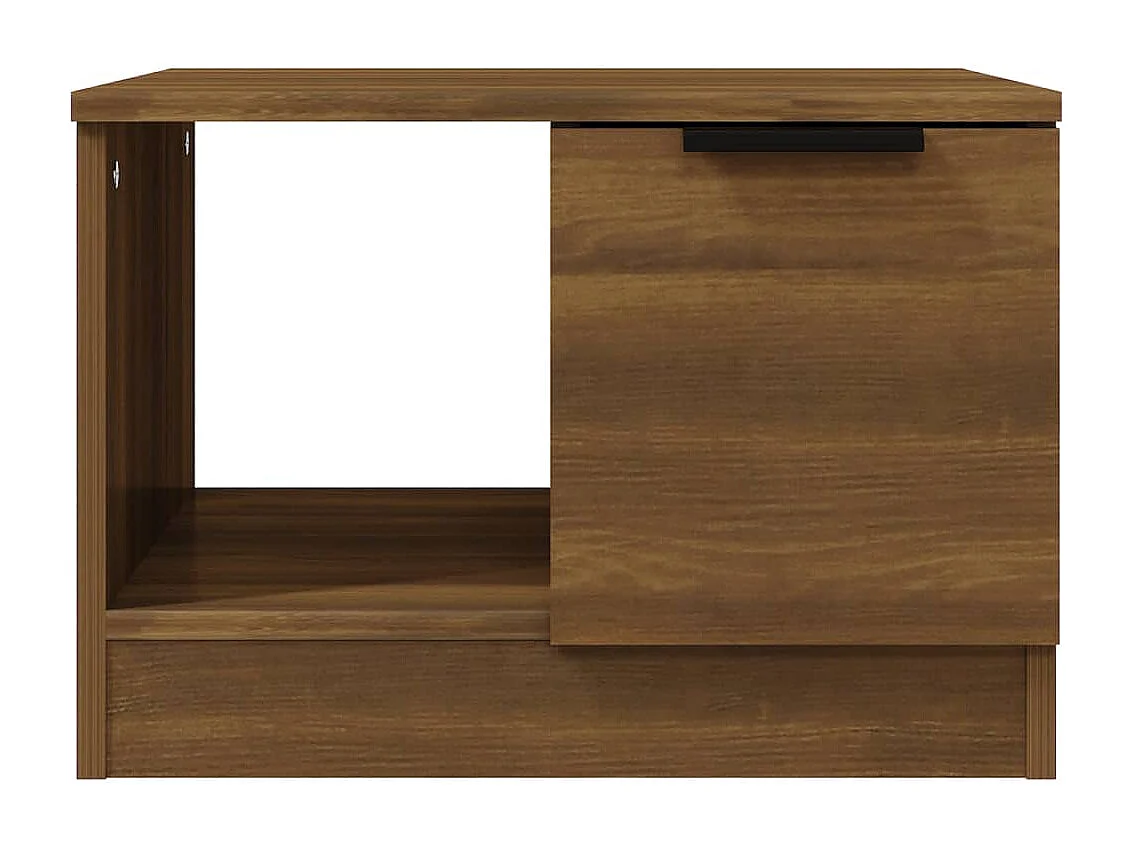 Table basse Chêne marron 50x50x36 cm Bois d'ingénierie