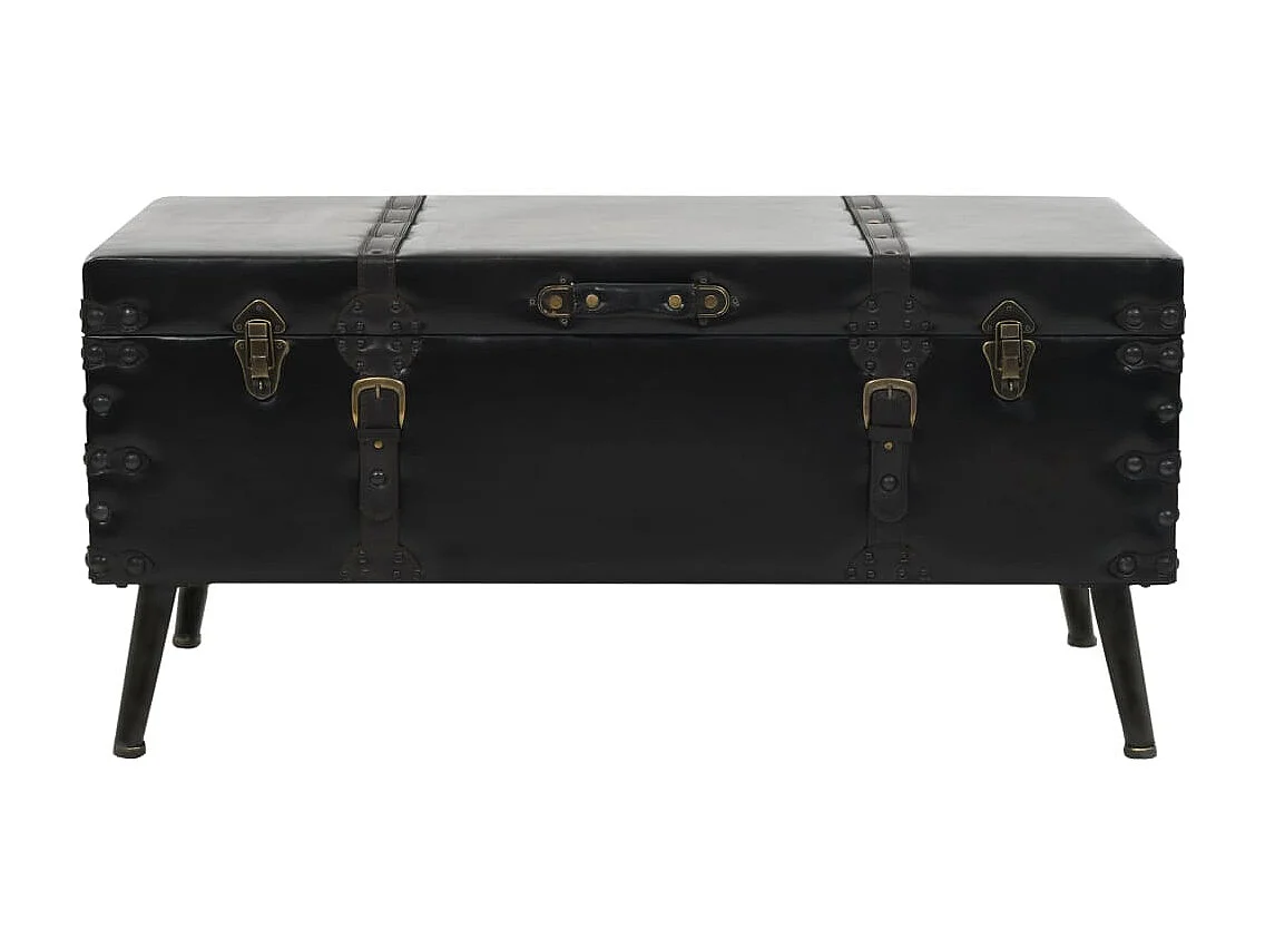 Salontafel 102x51x48 cm MDF en staal