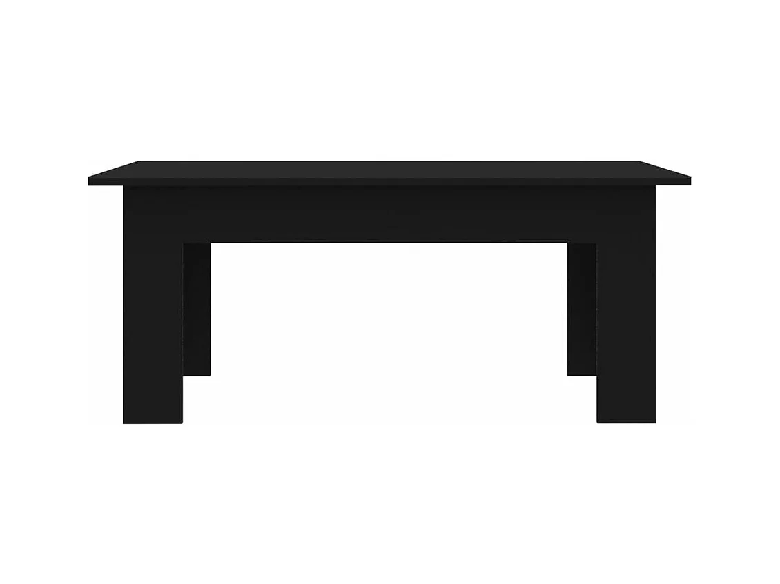 Table basse Noir 100 x 60 x 42 cm Aggloméré