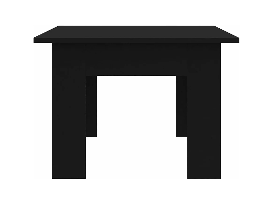 Table basse Noir 100 x 60 x 42 cm Aggloméré