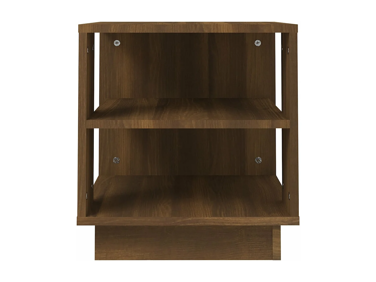 Table basse Chêne marron 40x40x43 cm Bois d'ingénierie