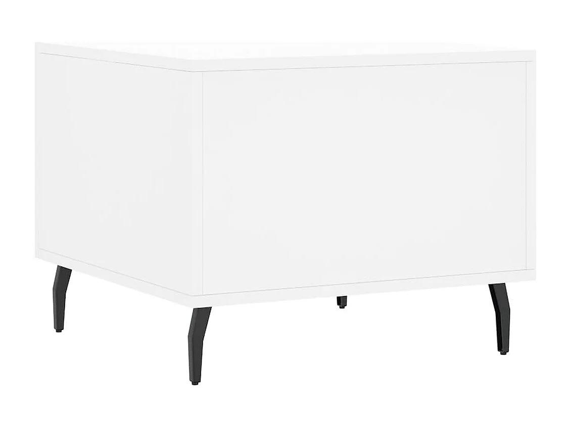 Mesa de centro 50x50x40 cm derivados de madeira branco