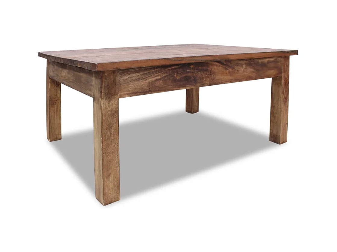 Table basse Bois de récupération massif 98 x 73 x 45 cm