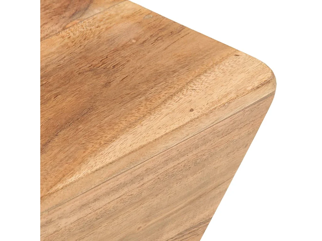 Table basse en forme de V 66x66x30 cm Bois d'acacia massif