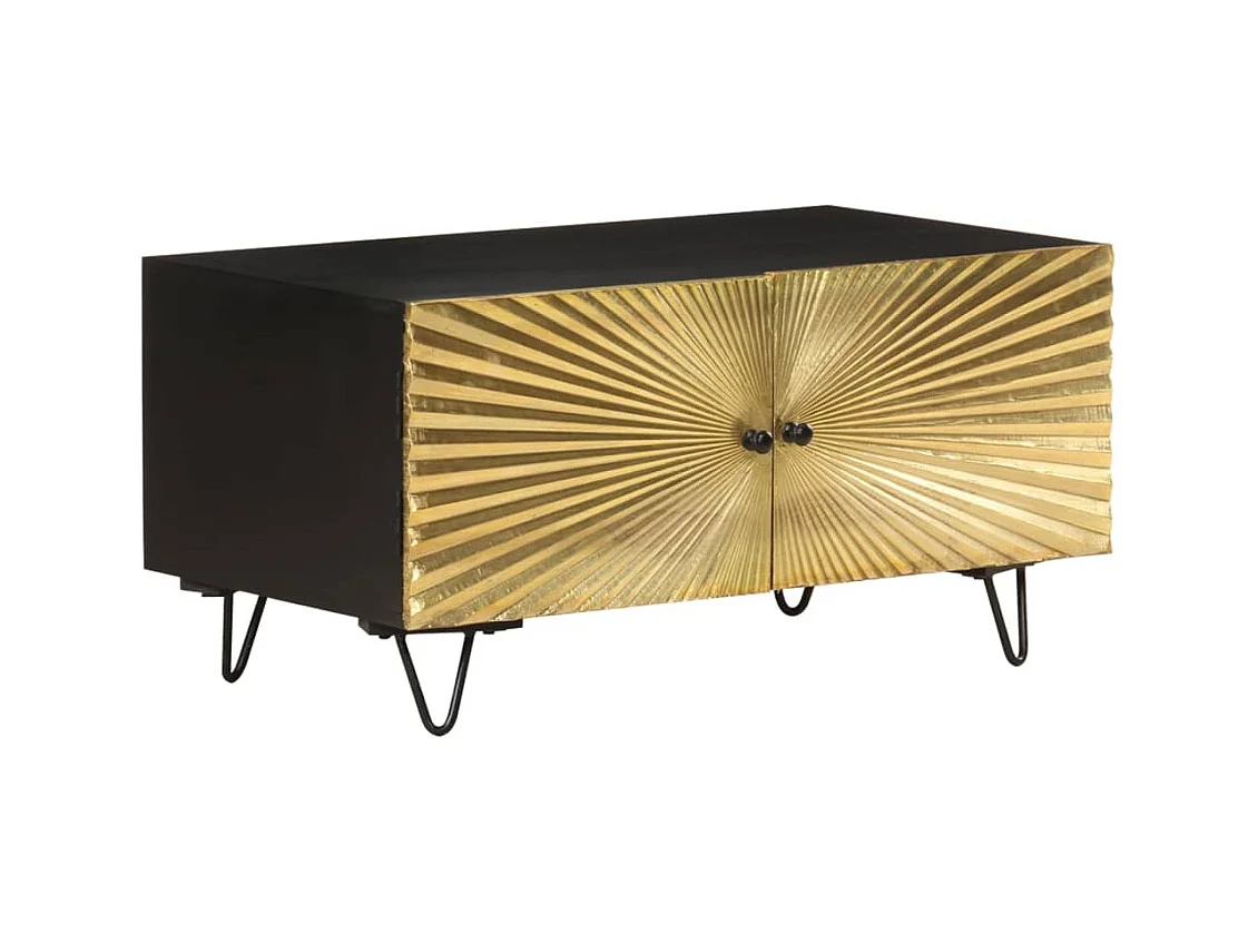 Table basse 90x50x45 cm Bois de manguier solide