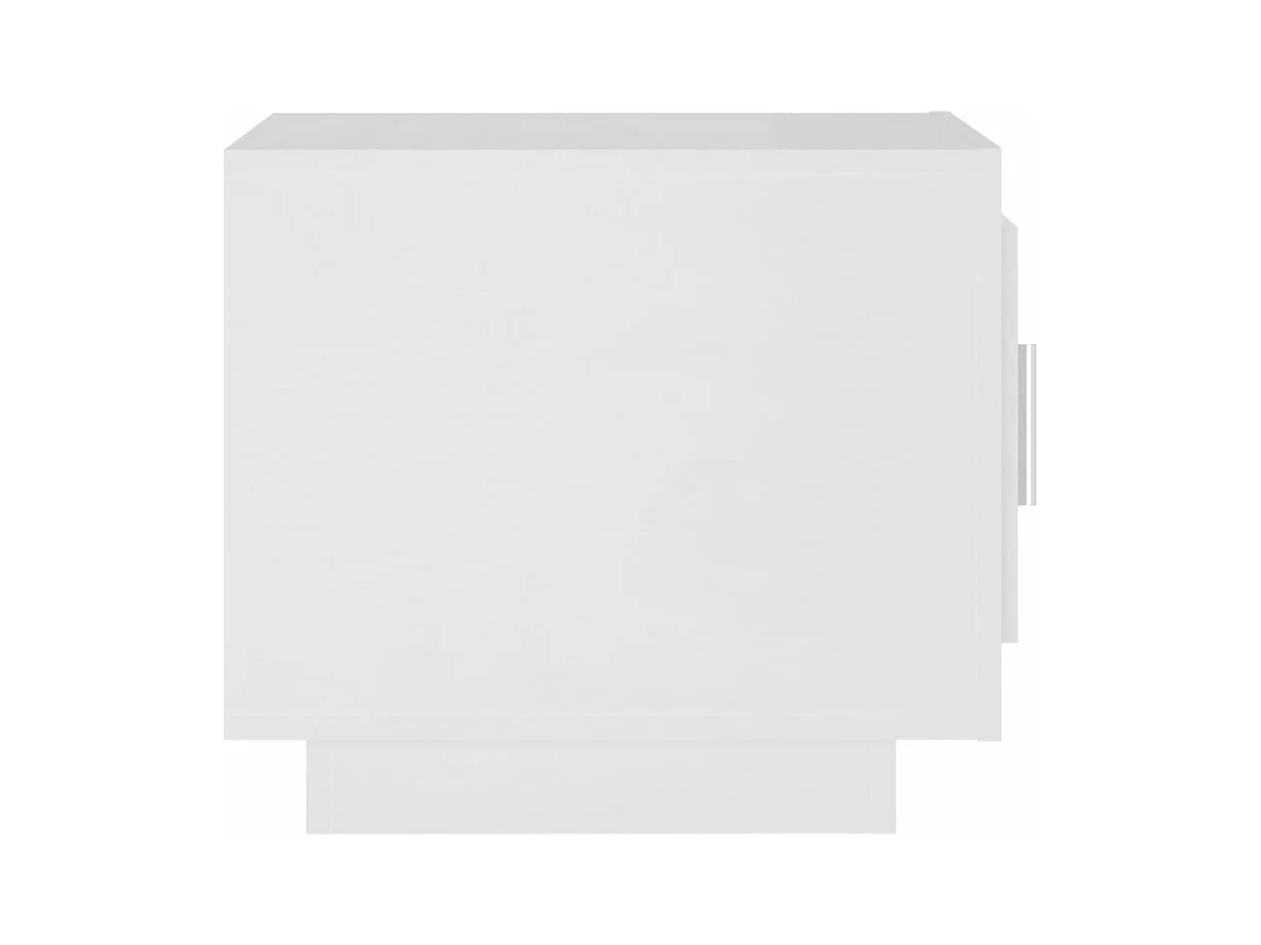 Mesa de centro 51x50x45 cm madeira processada branco