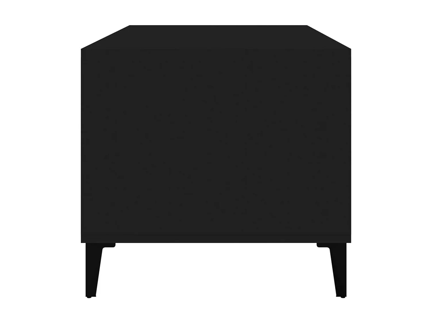 Mesa de centro 90x49x45 cm derivados de madeira preto
