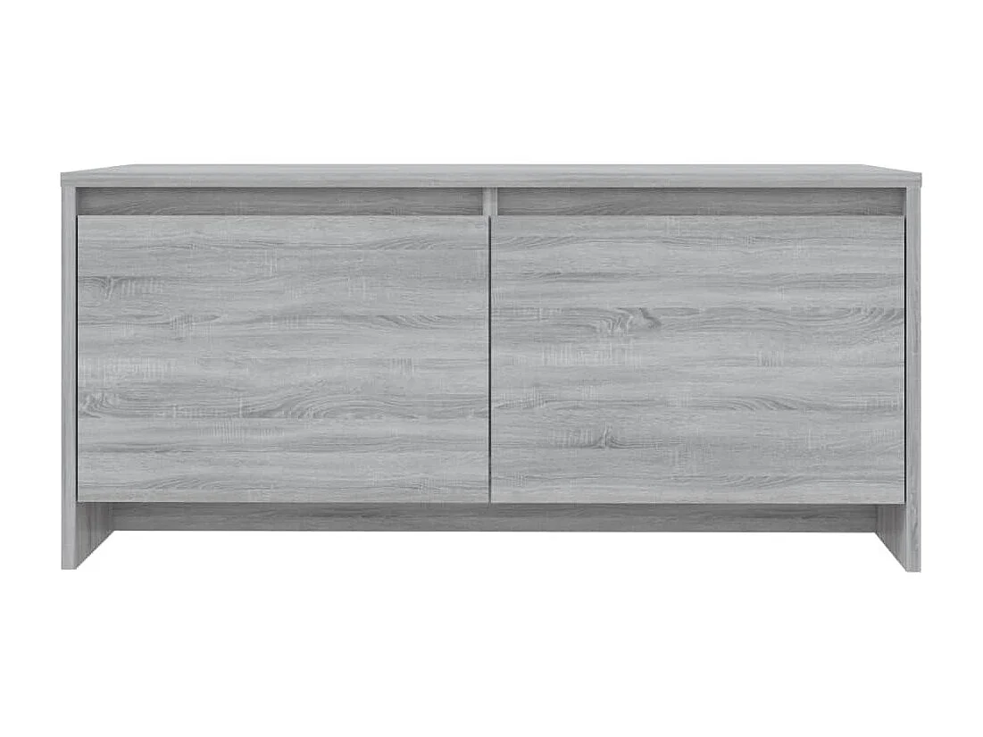 Salontafel 90x50x41,5 cm bewerkt hout grijs sonoma eikenkleurig