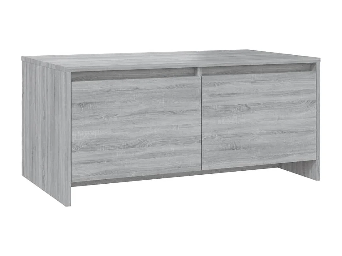 Mesa de centro madera de ingeniería gris Sonoma 90x50x41,5 cm
