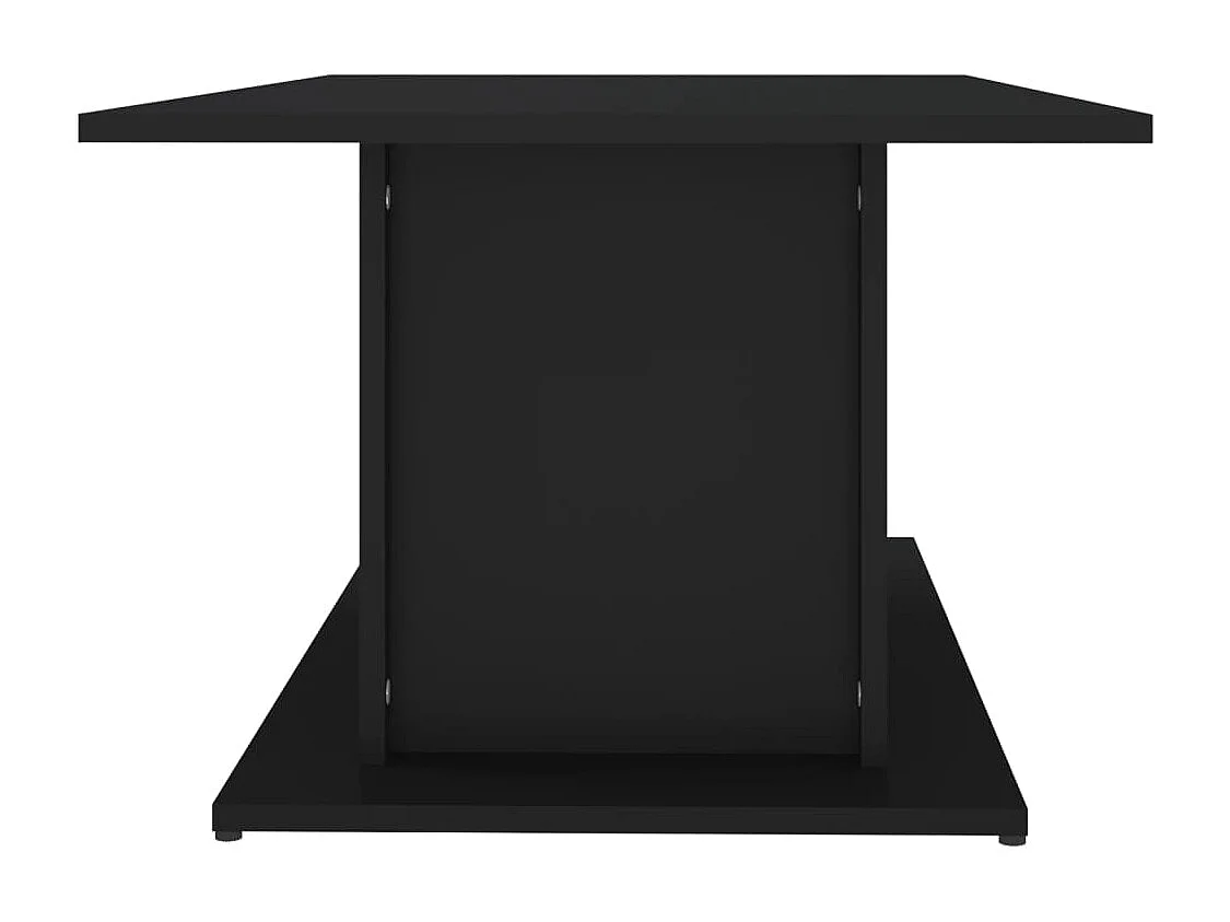 Mesa de centro 102x55,5x40 cm contraplacado preto