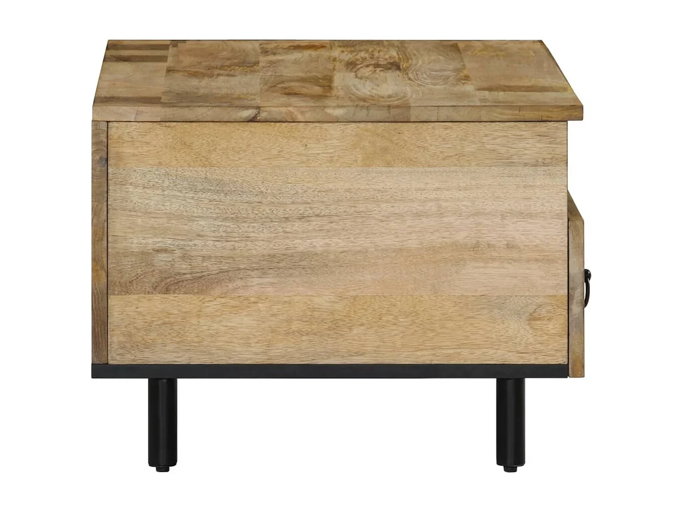 Table basse 80x54x40 cm bois de manguier massif