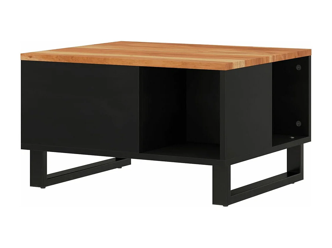 Table basse 60x50x35 cm bois massif d'acacia