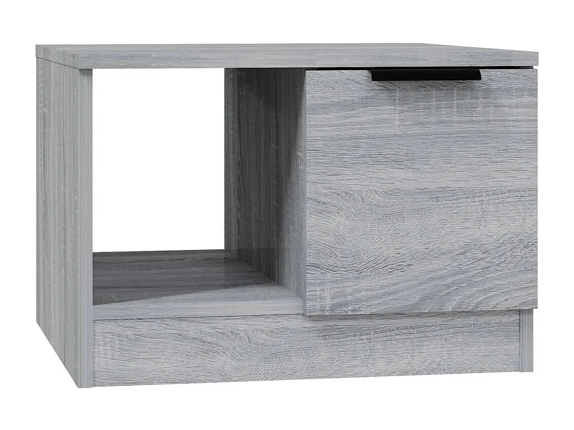 Table basse Sonoma gris 50x50x36 cm Bois d'ingénierie