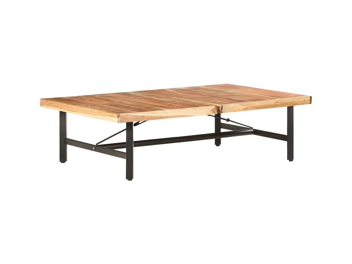 Table basse 142x90x42 cm Bois d'acacia massif