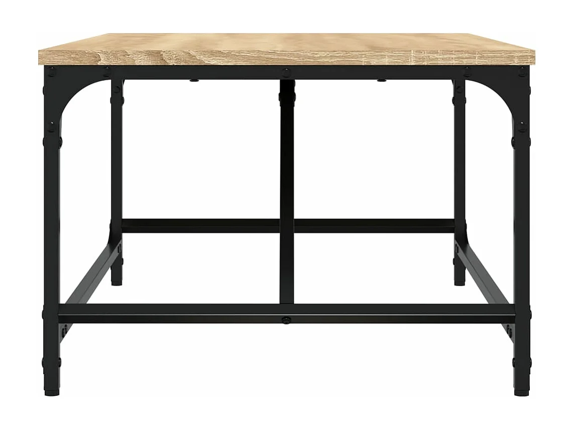 Mesa de centro madera de ingeniería roble Sonoma 75x50x35 cm