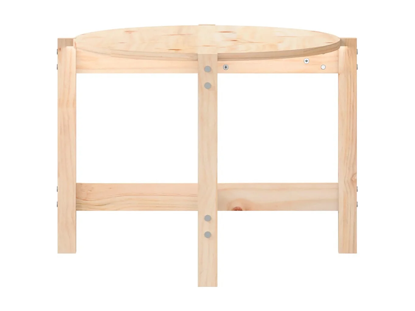 Table basse 118x63x45 cm Bois massif de pin