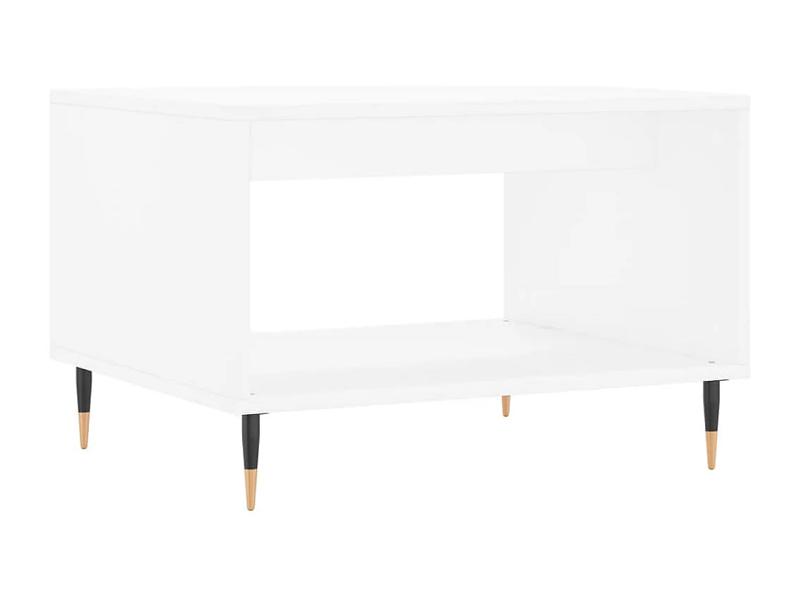 Mesa de centro 60x50x40 cm derivados de madeira branco