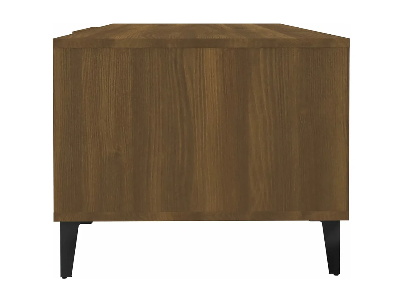 Table basse Chêne marron 102x50x40 cm Bois d'ingénierie