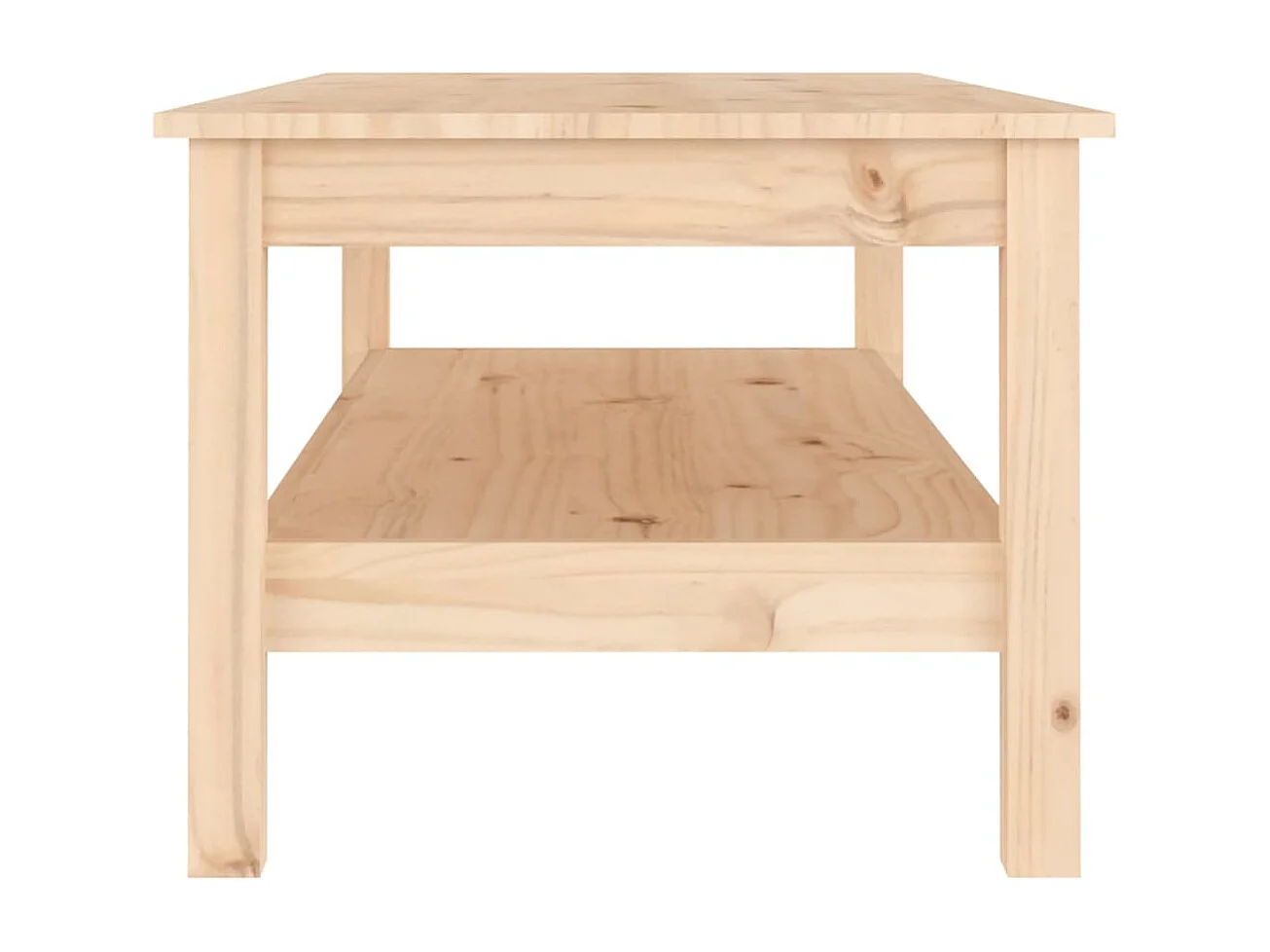 Table basse 110x50x40 cm Bois massif de pin