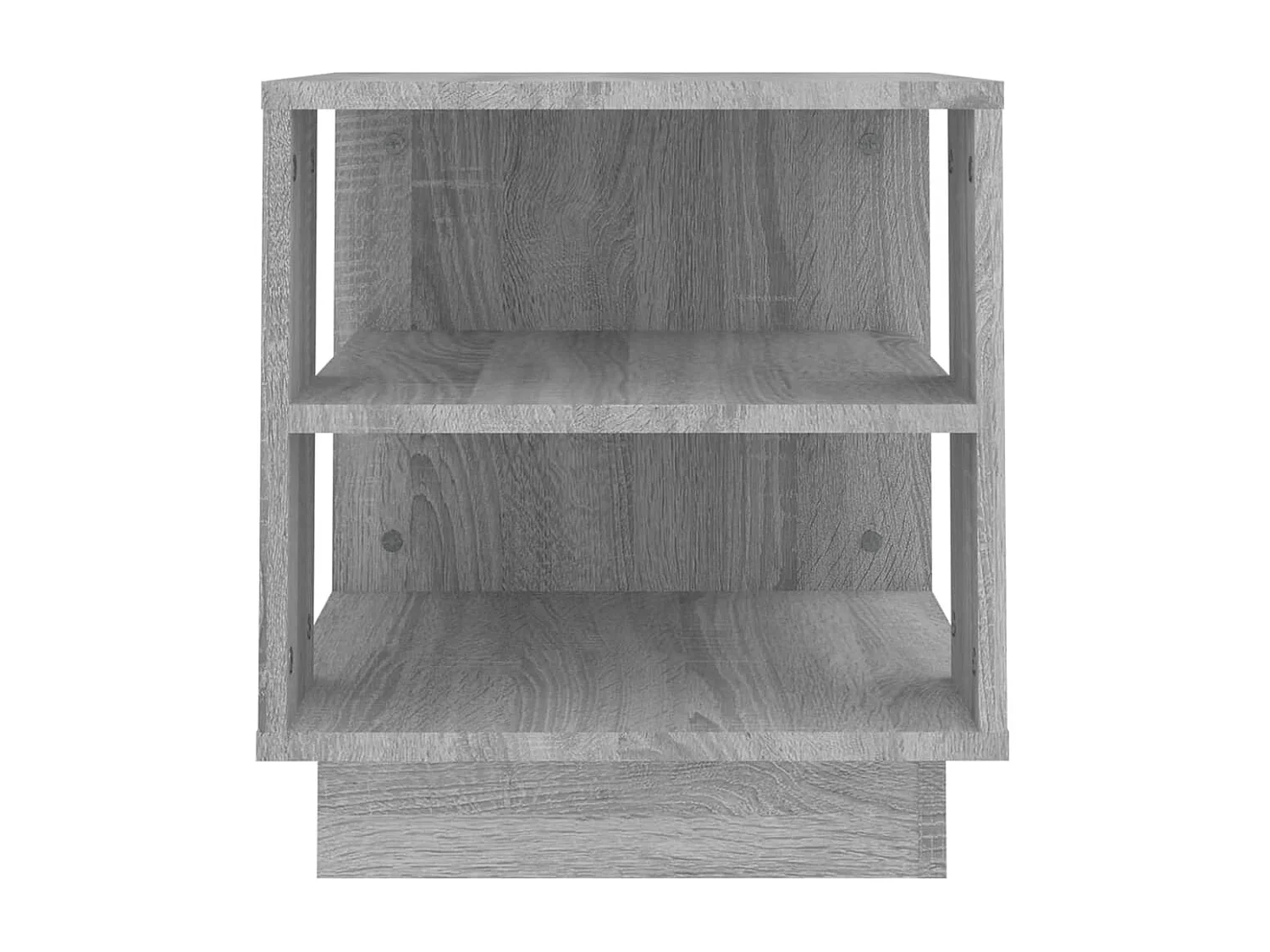 Table basse Sonoma gris 40x40x43 cm Bois d'ingénierie