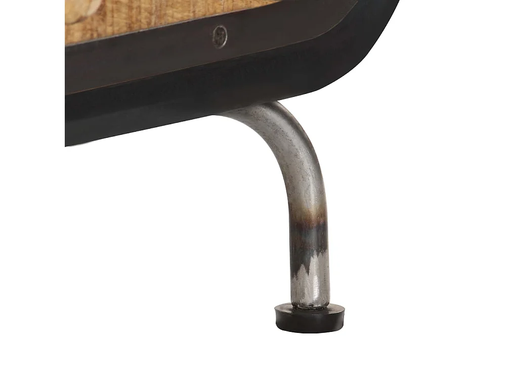 Salontafel 100x50x35 cm massief mangohout