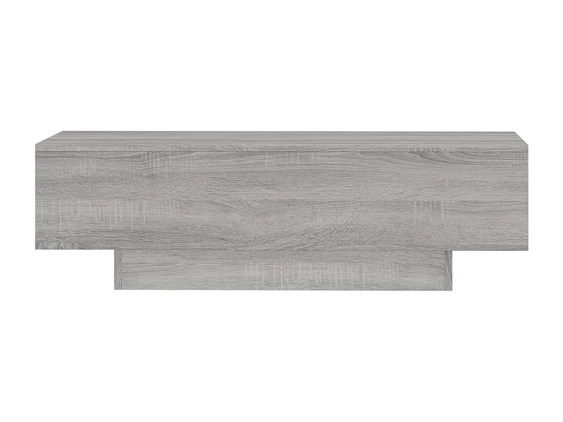 Salontafel 100x49,5x31 cm bewerkt hout grijs sonoma eikenkleur
