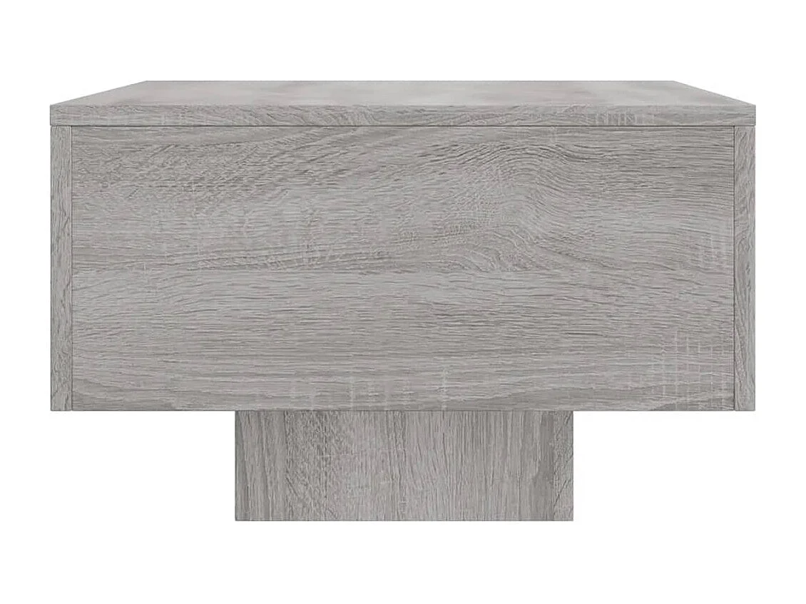 Salontafel 100x49,5x31 cm bewerkt hout grijs sonoma eikenkleur