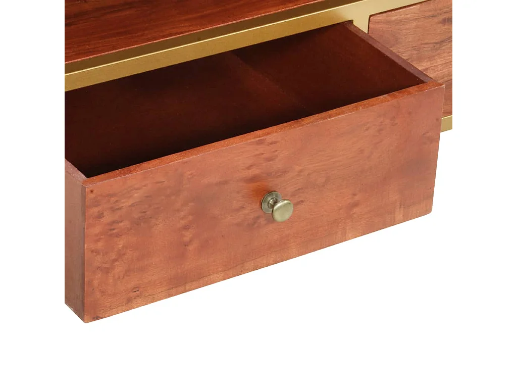 Table basse 90 x 50 x 40 cm Bois d'acacia massif