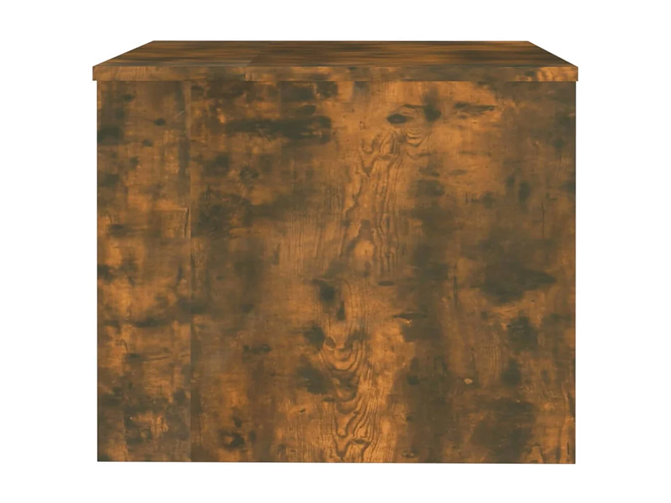 Table basse Chêne fumé 80x50x40 cm Bois d'ingénierie